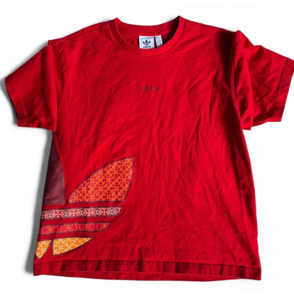 Adidas CNY Trefoil T-Shirt Men’s M Red Graphic Tee Lunar New Year